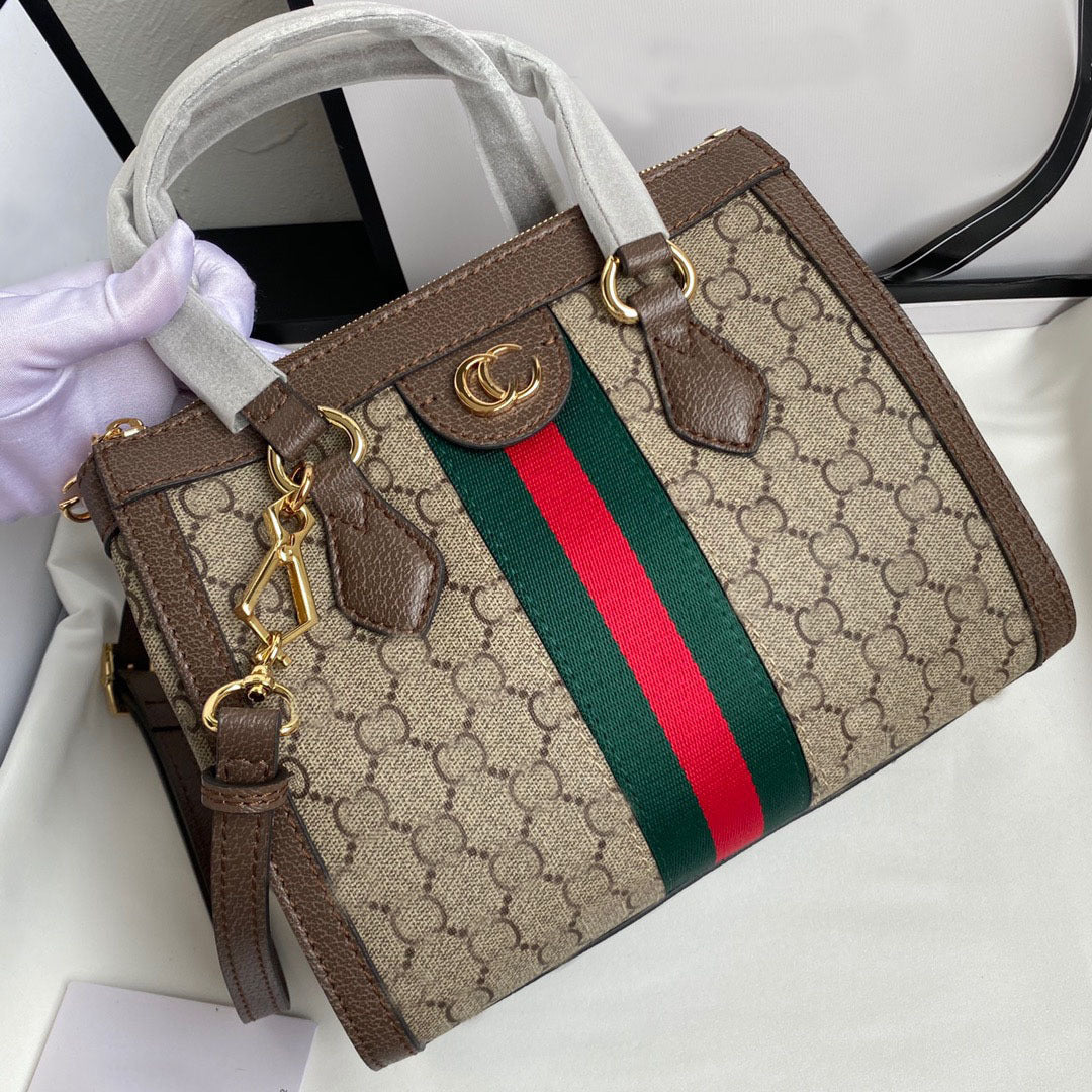 Fashion-Inspired Top Handle Crossbody Satchel – Brown Monogram Style