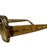 Louis Vuitton Brown Glitter Sunglasses - Clairely Amazing