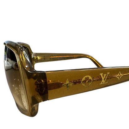 Louis Vuitton Brown Glitter Sunglasses - Clairely Amazing