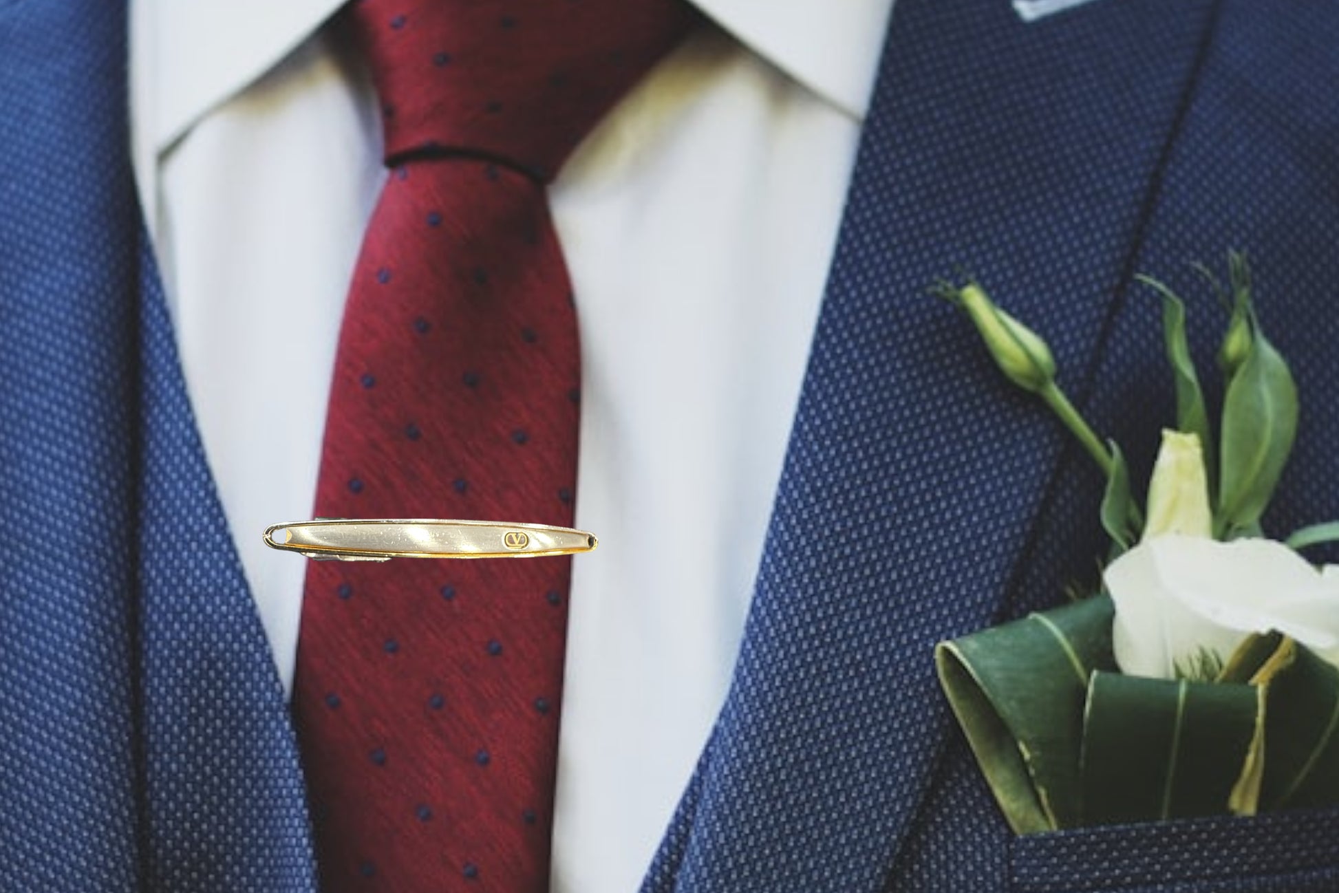 Valentino Tie Clip - Clairely Amazing
