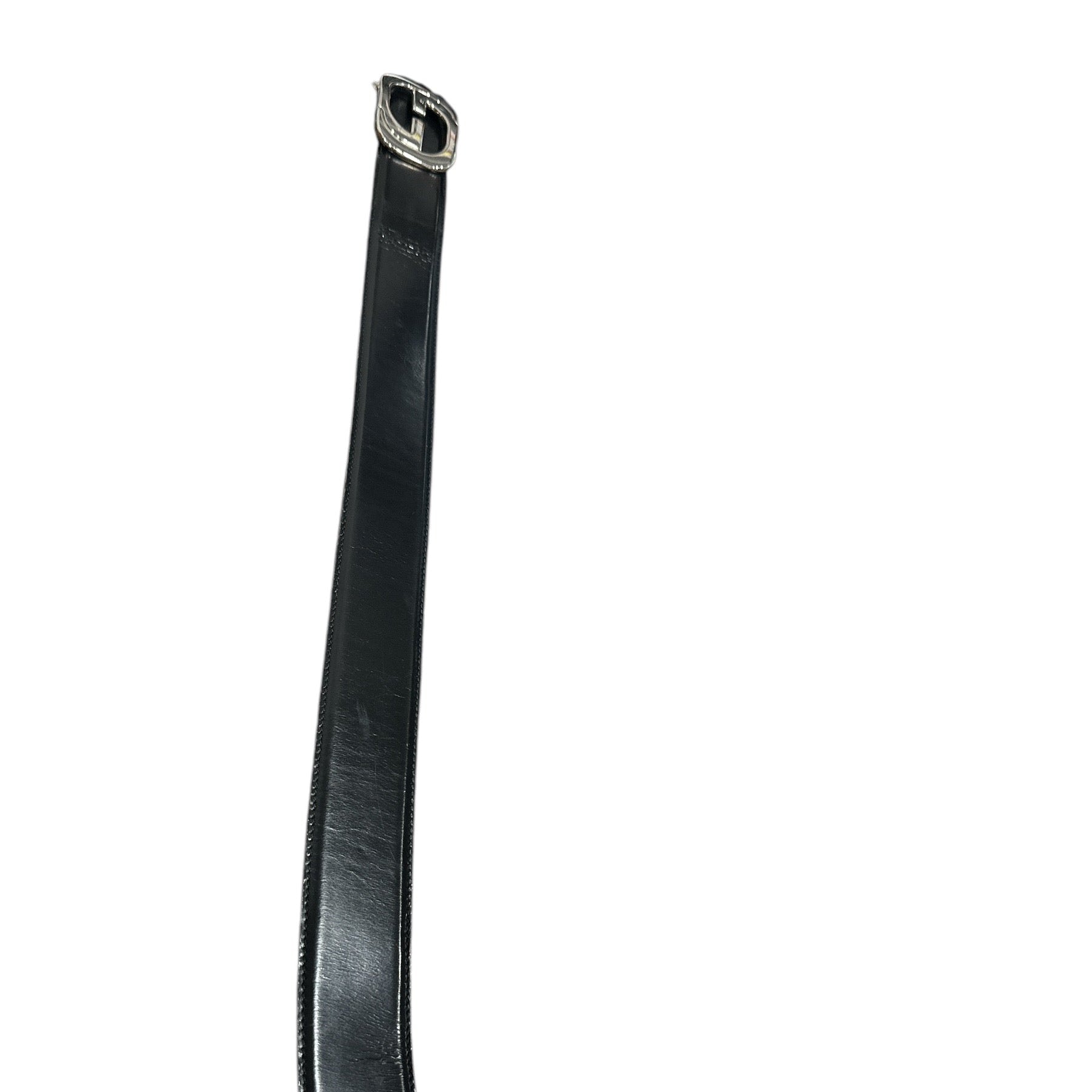 Gucci GG interlocking Silver Buckle Belt - Clairely Amazing