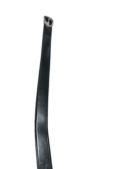 Gucci GG interlocking Silver Buckle Belt - Clairely Amazing