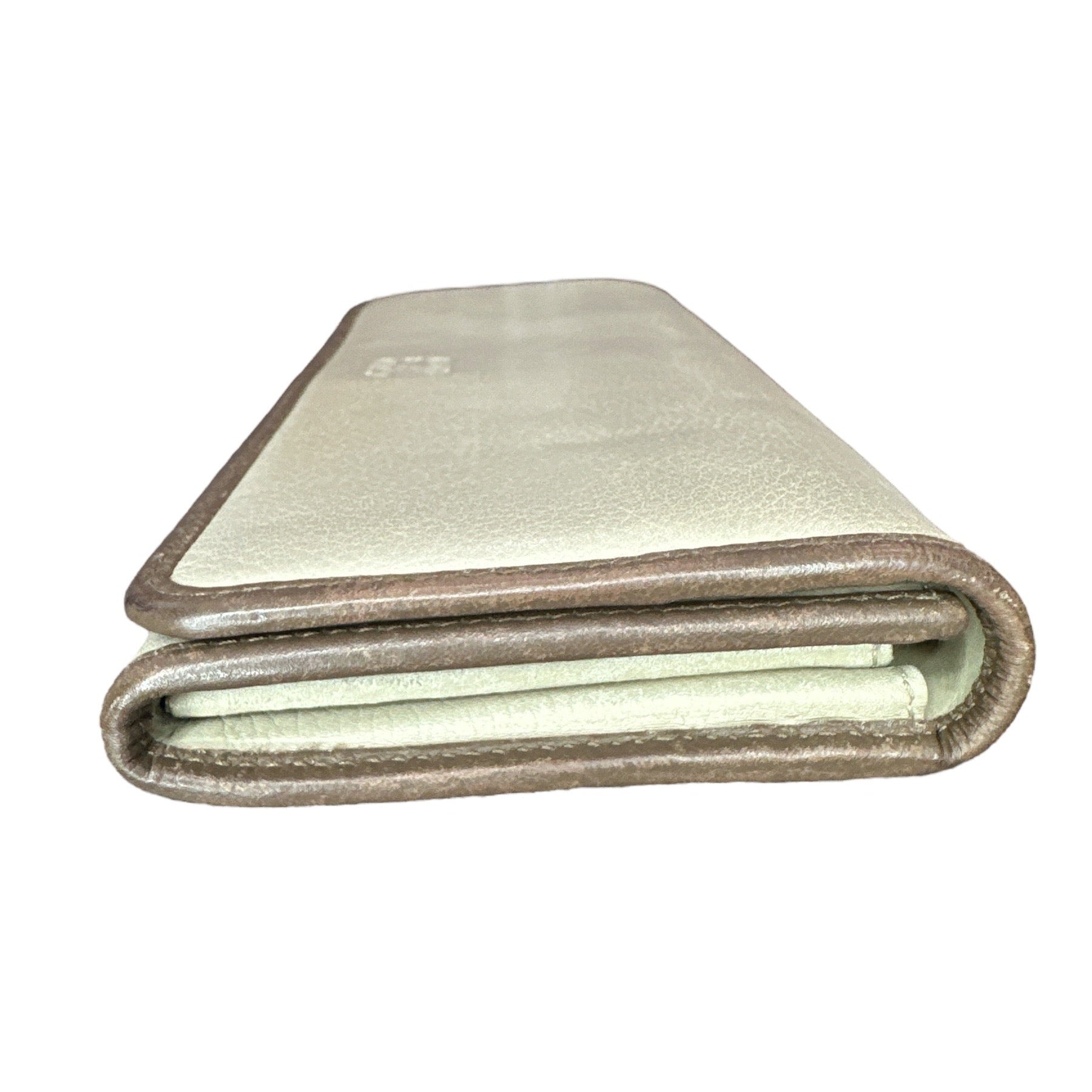 LOEWE Beige/Brown Continental Bi-fold Wallet - Clairely Amazing