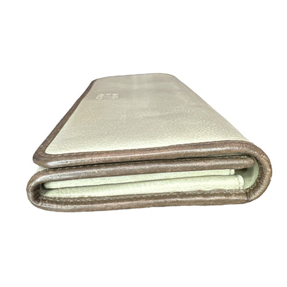 LOEWE Beige/Brown Continental Bi-fold Wallet - Clairely Amazing