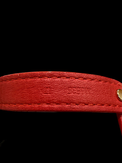 Louis Vuitton Leather Monogram Flower Bracelet - Clairely Amazing