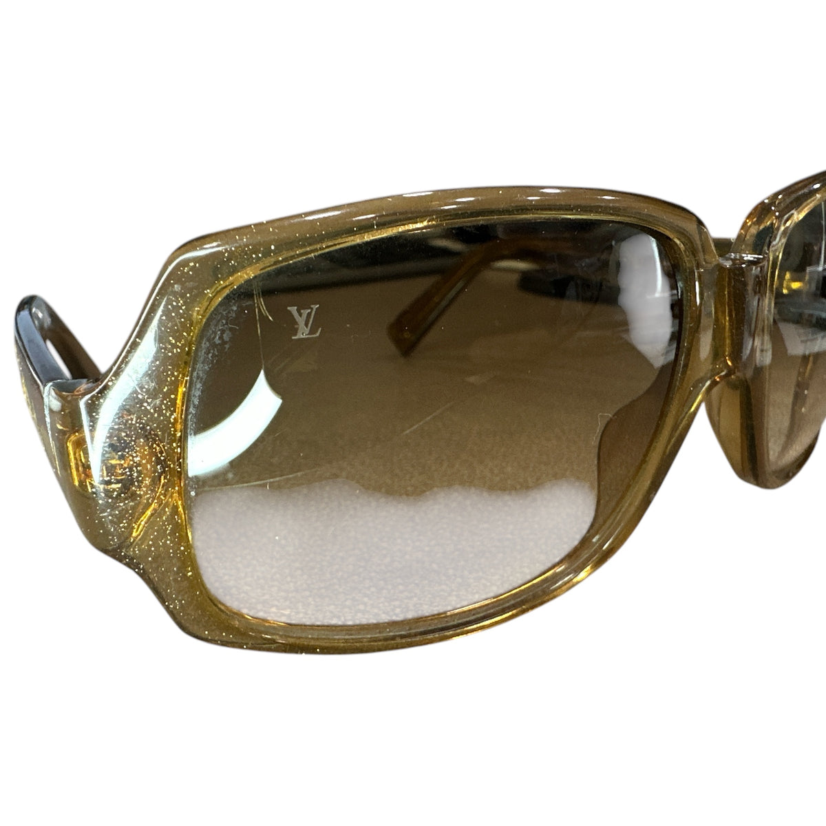 Louis Vuitton Brown Glitter Sunglasses - Clairely Amazing