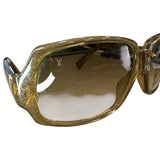 Louis Vuitton Brown Glitter Sunglasses - Clairely Amazing
