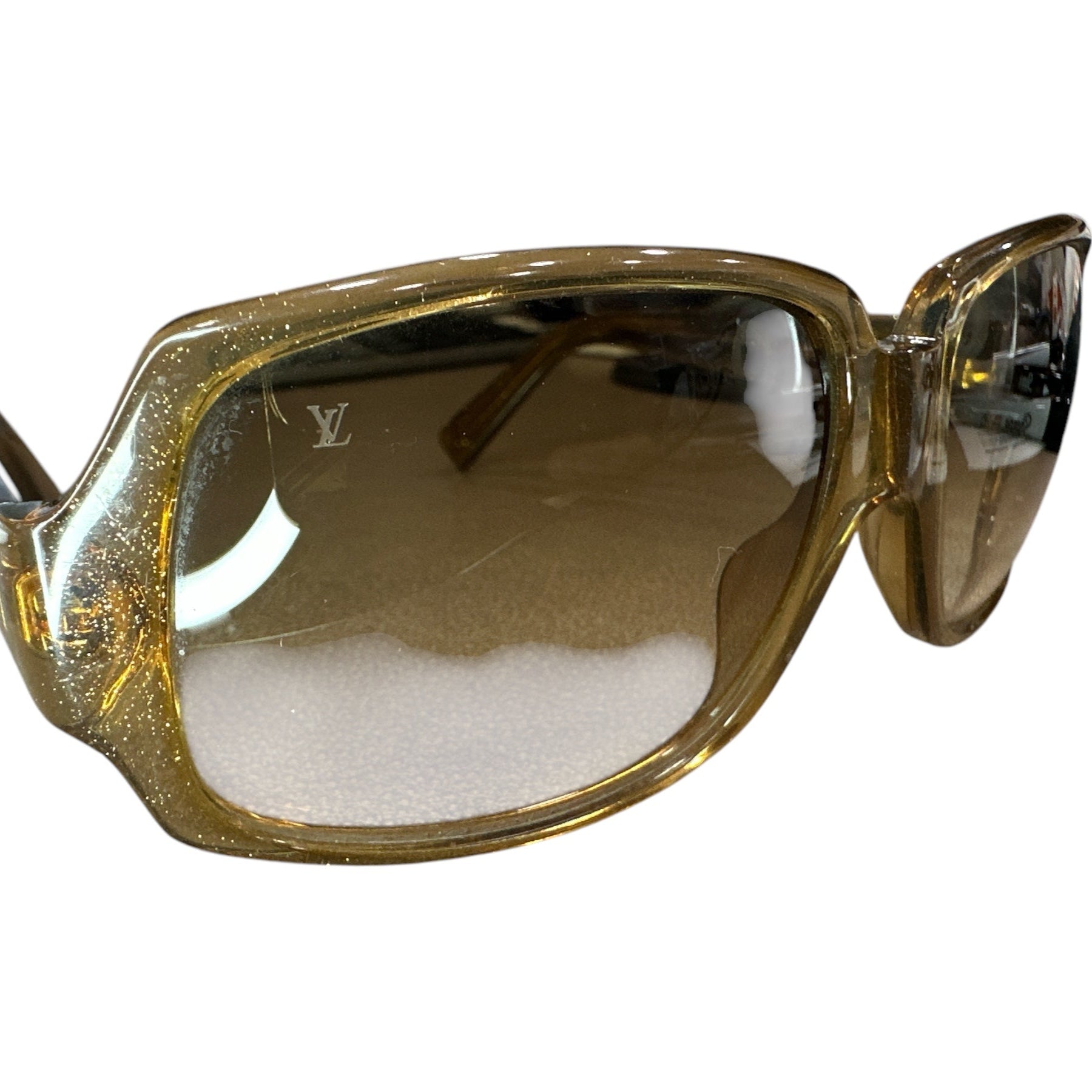 Louis Vuitton Brown Glitter Sunglasses - Clairely Amazing