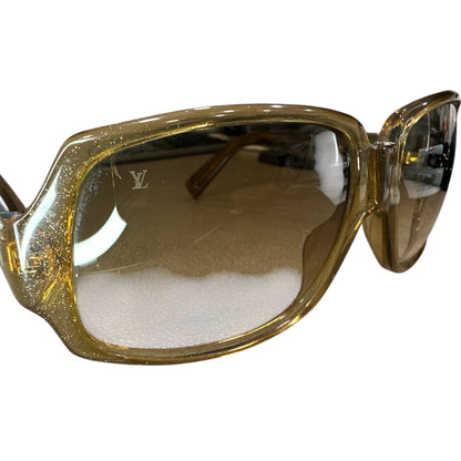 Louis Vuitton Brown Glitter Sunglasses - Clairely Amazing