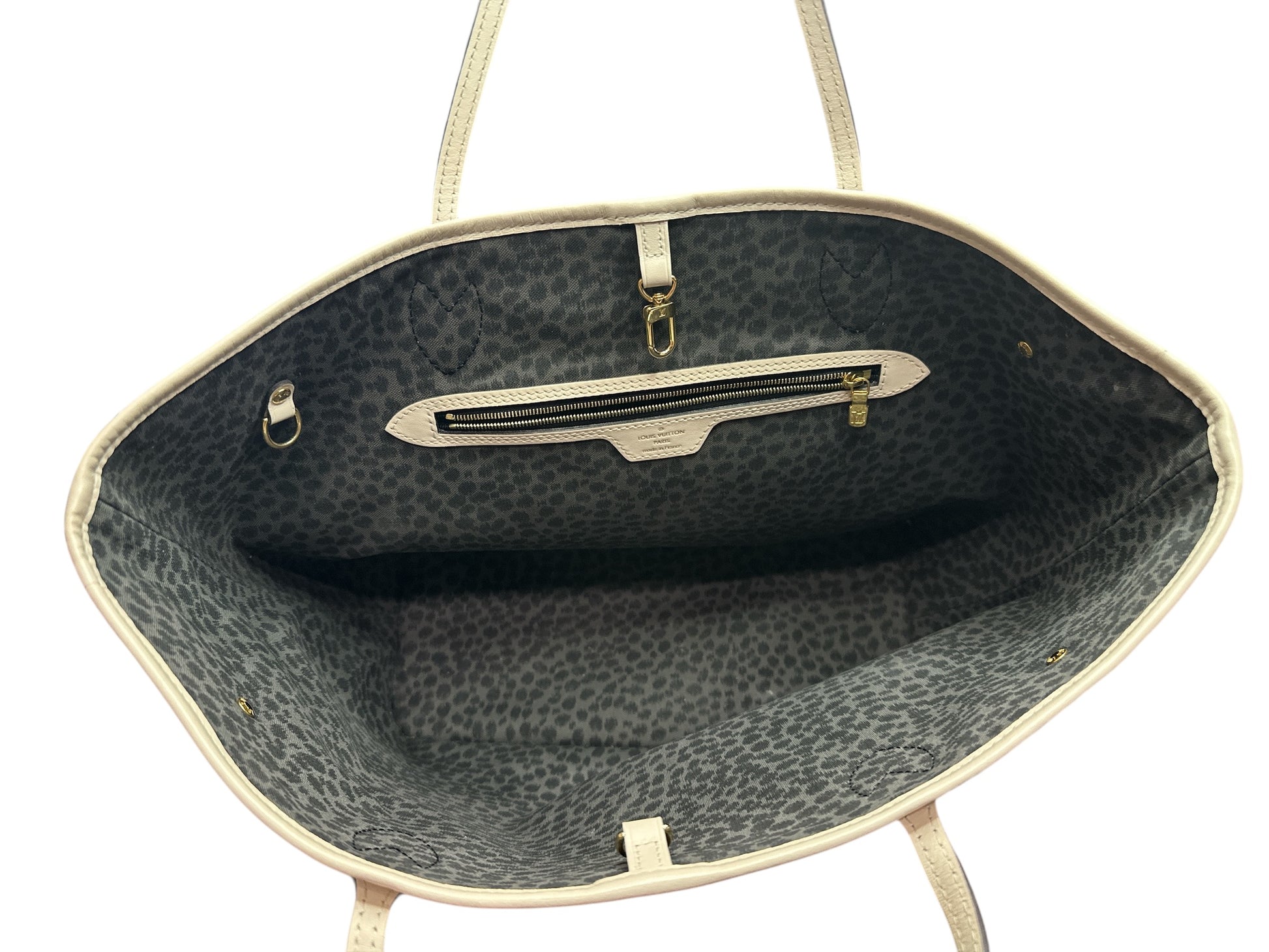 Louis Vuitton Wild at Heart Neverfull leather Tote MM - Clairely Amazing