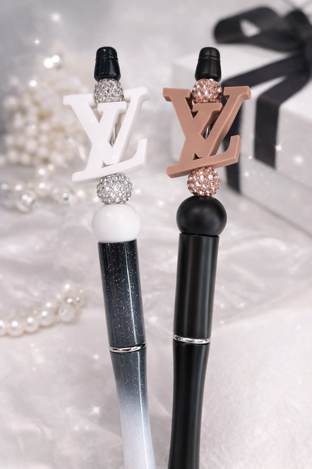 Fashion Designer-Inspired Beaded Pen