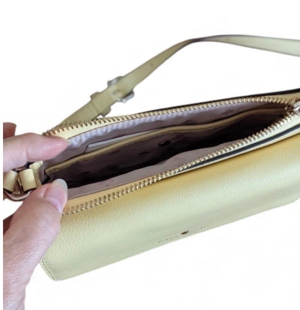 kate spade new york Greene Street Karlee Leather Crossbody Butter