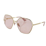 Gucci Gold Pink Sunglasses - Clairely Amazing