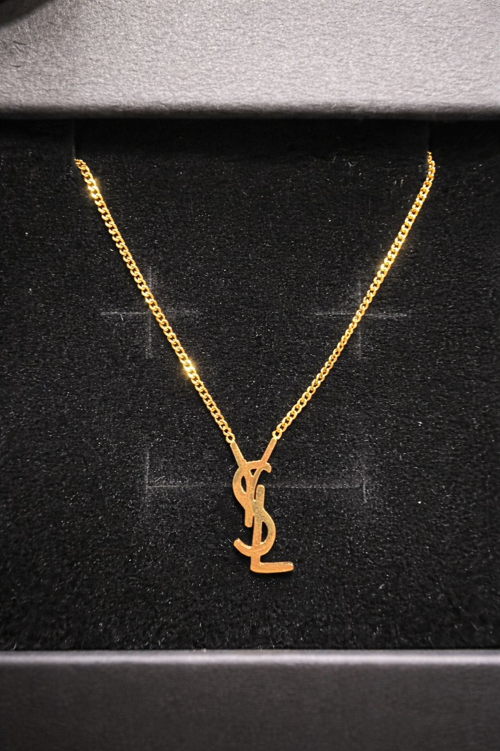 Dainty gold, initial necklace, minimal everyday jewelry
