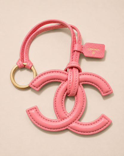 Chanel Leather GWP Bag Charm with Gift Box