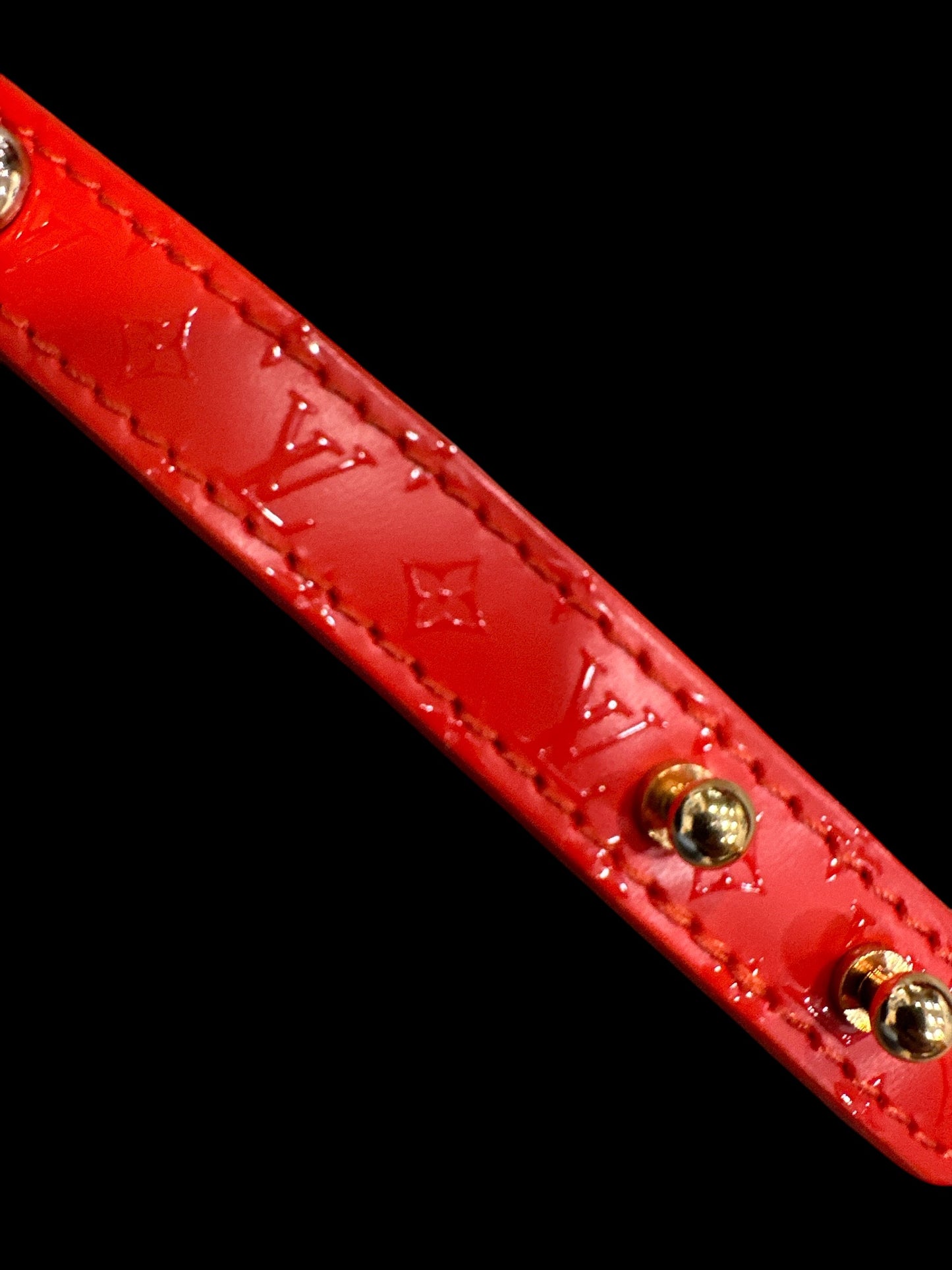 Louis Vuitton Leather Monogram Flower Bracelet - Clairely Amazing