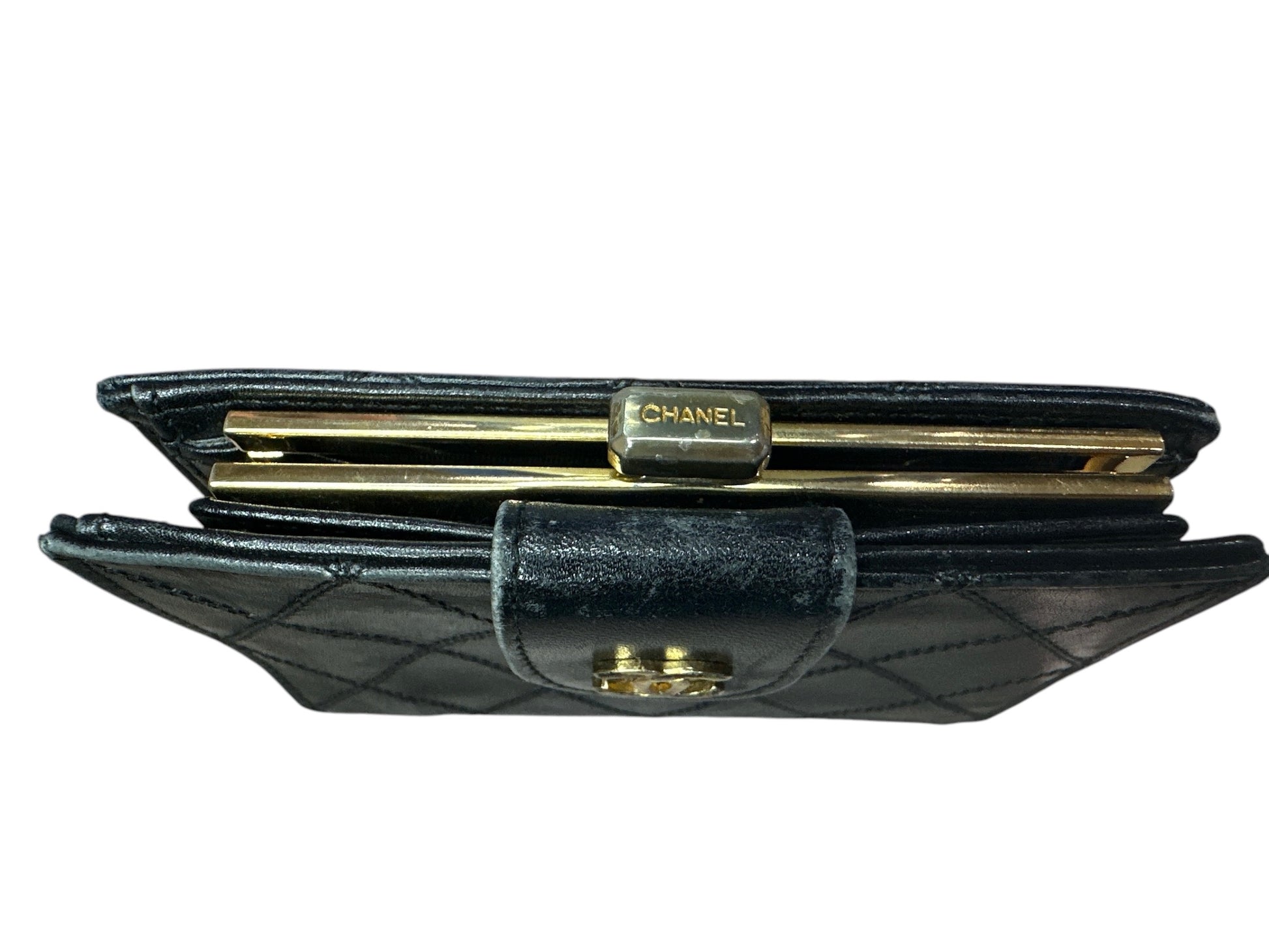 Chanel Black Bifold Wallet - Clairely Amazing