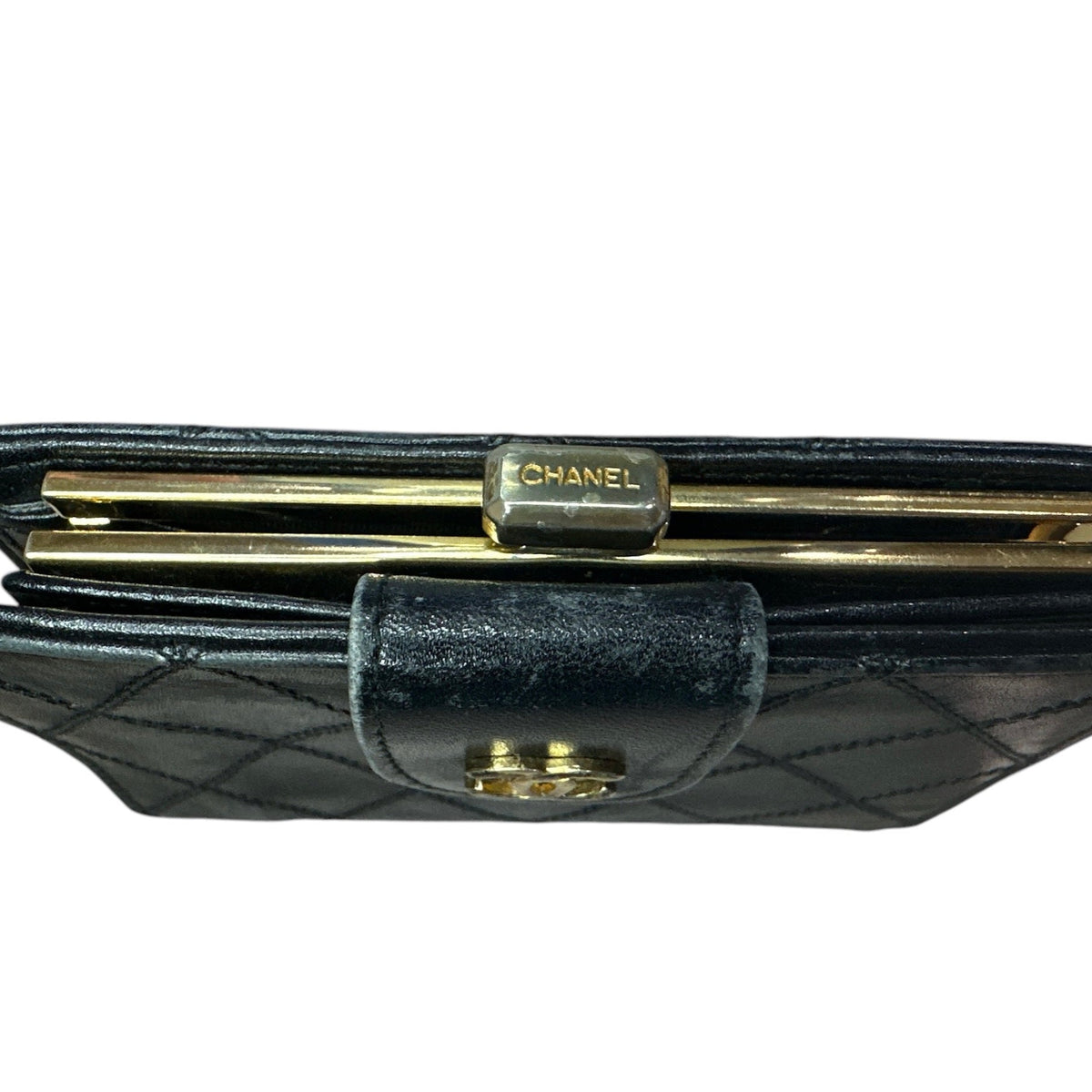 Chanel Black Bifold Wallet - Clairely Amazing
