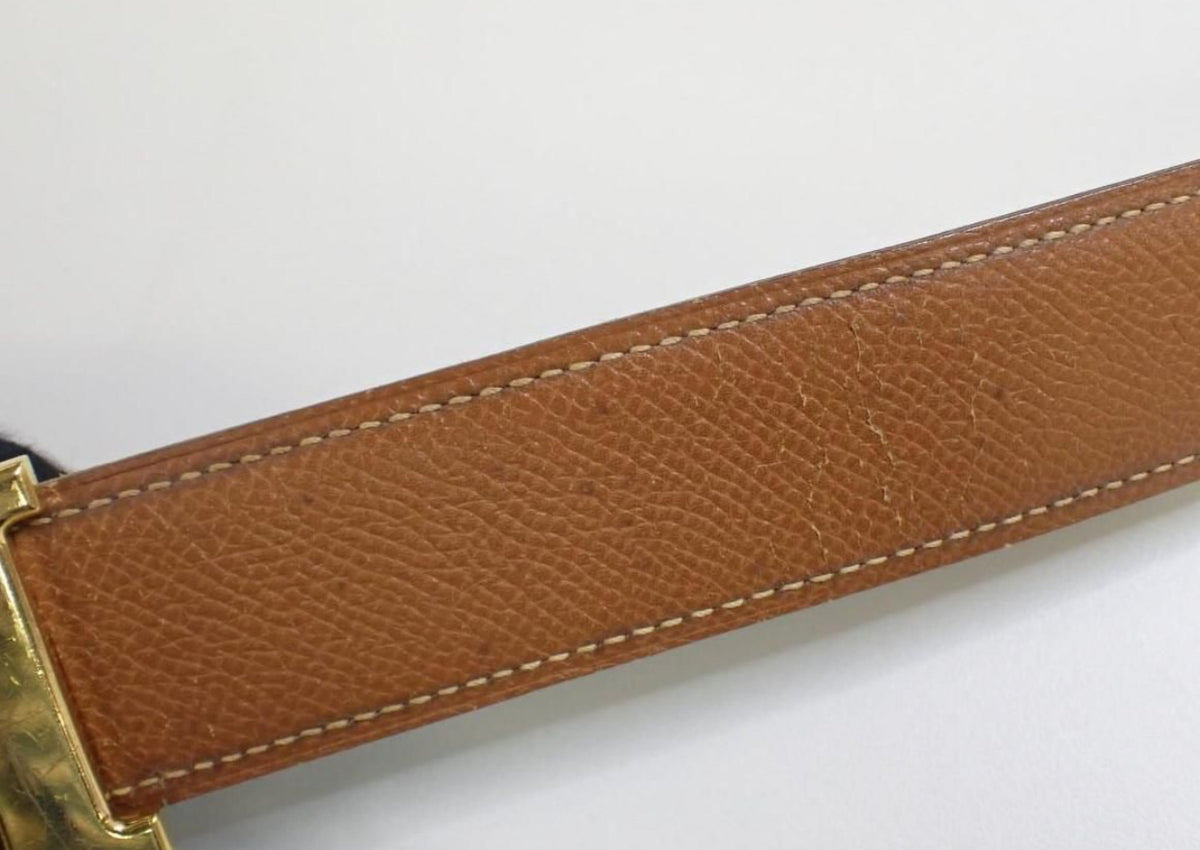 Hermes Brown Belt - Clairely Amazing