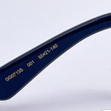 Gucci Women's Black-Blue/Grey Gradient Lenses Sunglasses - Clairely Amazing