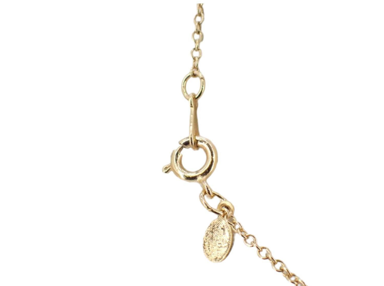 Givenchy Vintage Crystal G Pendant Necklace - Clairely Amazing