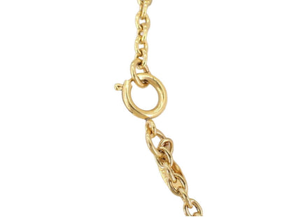 Chanel Gold Plated Diamond Necklace with Coco Mark - Clairely Amazing