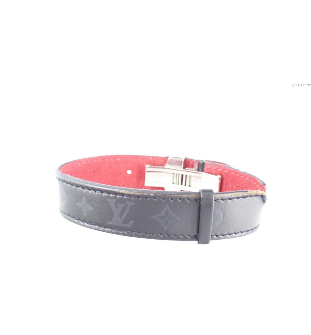 Louis Vuitton Black Monogram Mat Millennium Wish Bracelet - Clairely Amazing