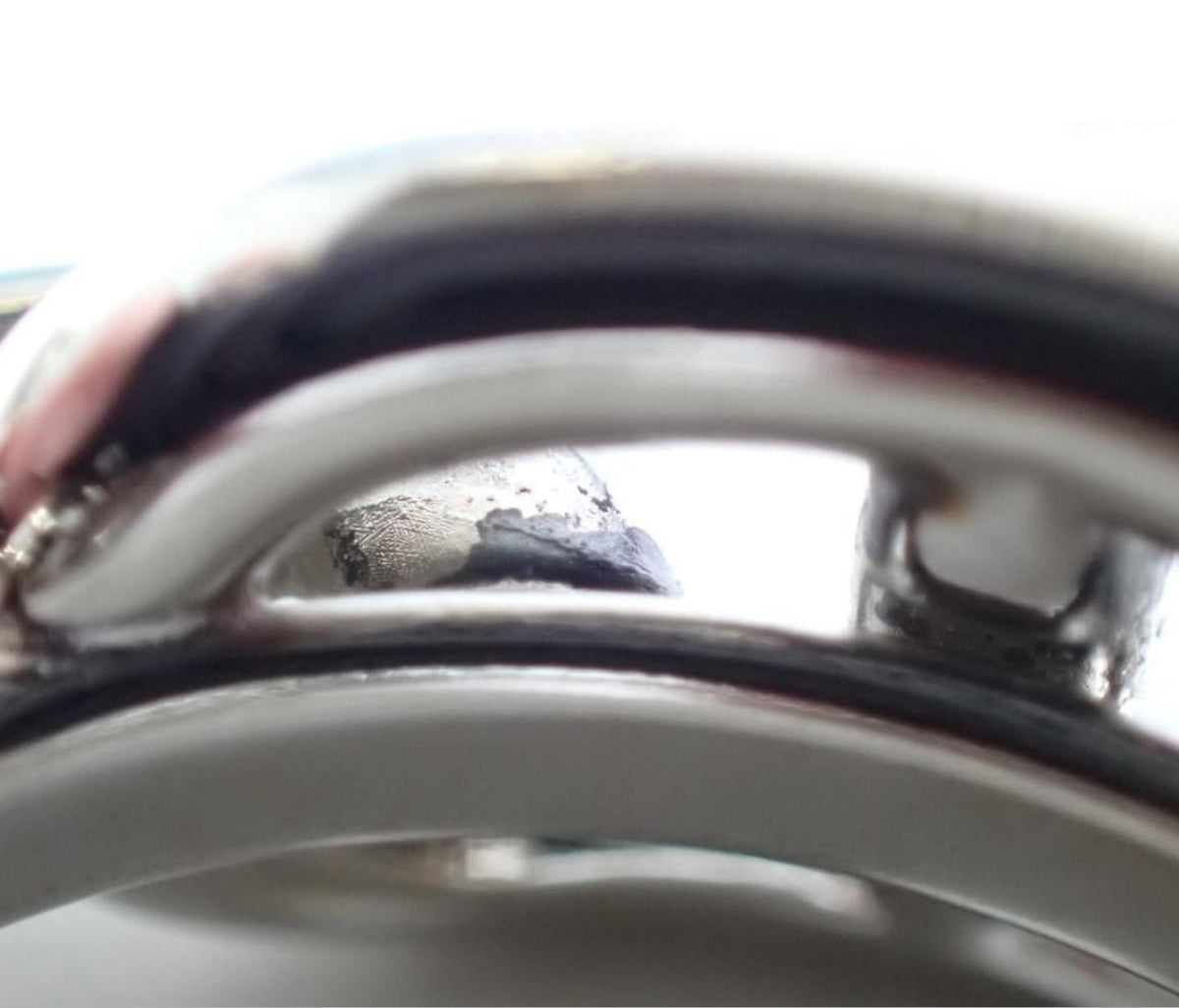 Hermes Metal Scarf Ring Silver Lugate Shane Dunkle - Clairely Amazing