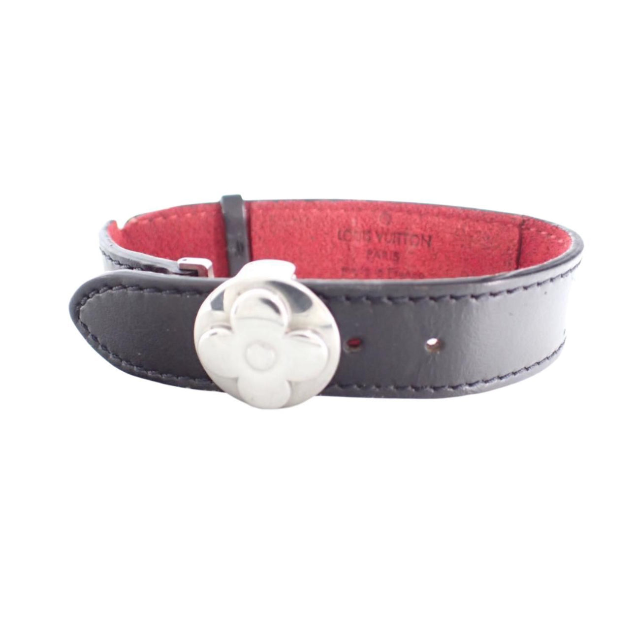 Louis Vuitton Black Monogram Mat Millennium Wish Bracelet - Clairely Amazing