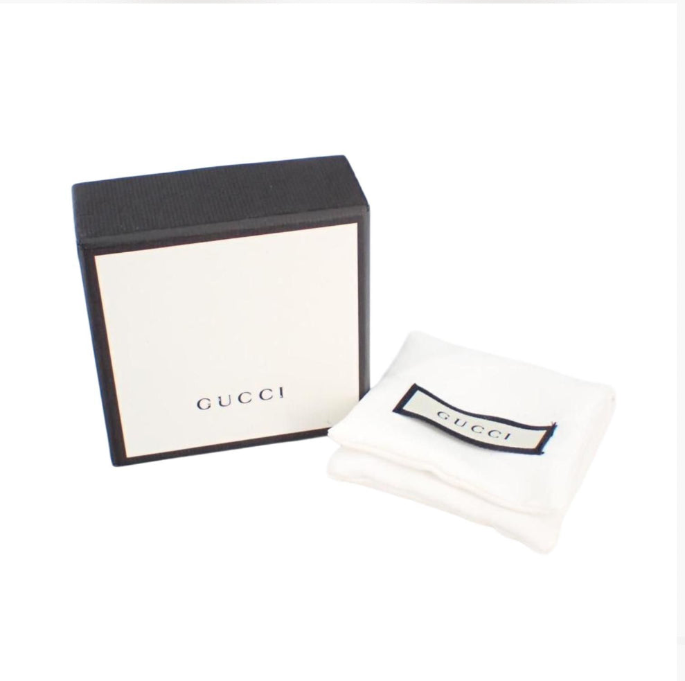 Gucci Plate "G" Necklace in Sterling Silver - Clairely Amazing