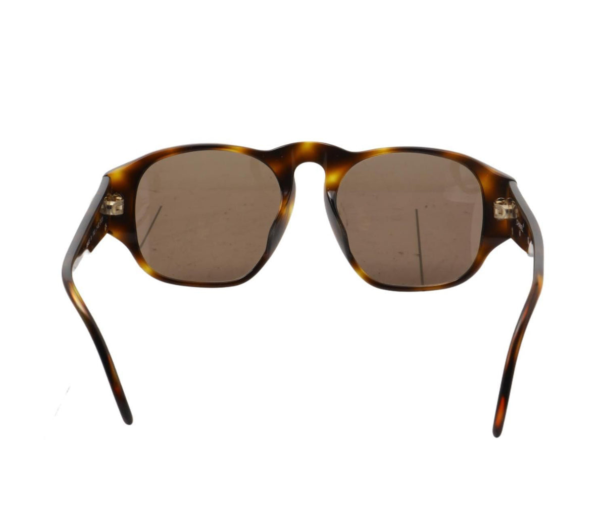 CHANEL Pre-Owned 2000s CC tortoiseshell sunglasses - Clairely Amazing