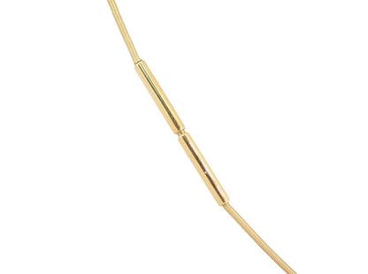 Hermes Gold Cage dH Cube Necklace Golden Orange - Clairely Amazing