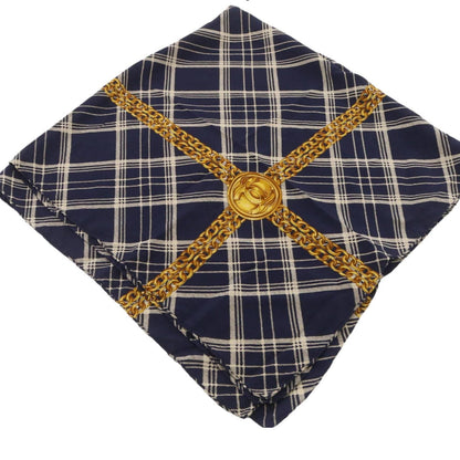 Chanel Navy Blue Scarf - Clairely Amazing