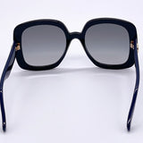 Gucci Women's Black-Blue/Grey Gradient Lenses Sunglasses - Clairely Amazing