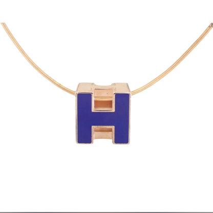 Hermes
Cage d’H Pendant Necklace Metal with Enamel - Clairely Amazing