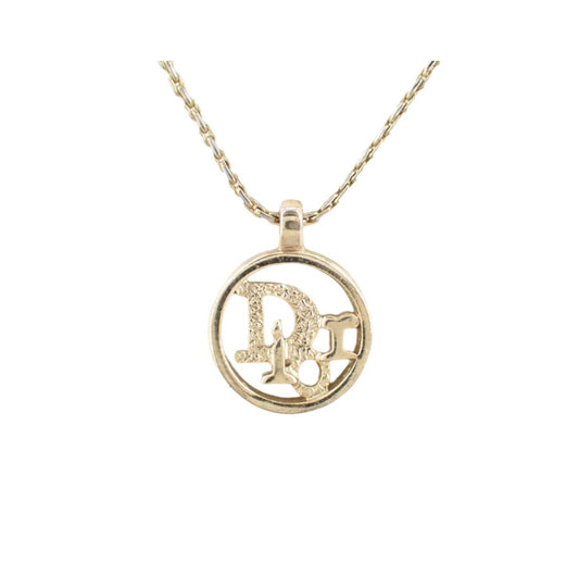 Christian Dior Dior necklace gold plated - Clairely Amazing