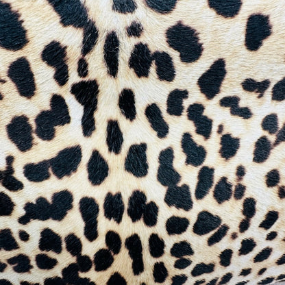Authentic Gucci Nymphaea Leopard Calf Hair
Bag w/Bamboo Pearl Handles - Clairely Amazing
