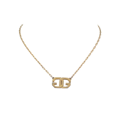Givenchy GG Logo Pendant necklace - Clairely Amazing