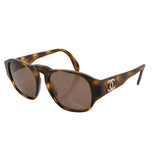 CHANEL Pre-Owned 2000s CC tortoiseshell sunglasses - Clairely Amazing