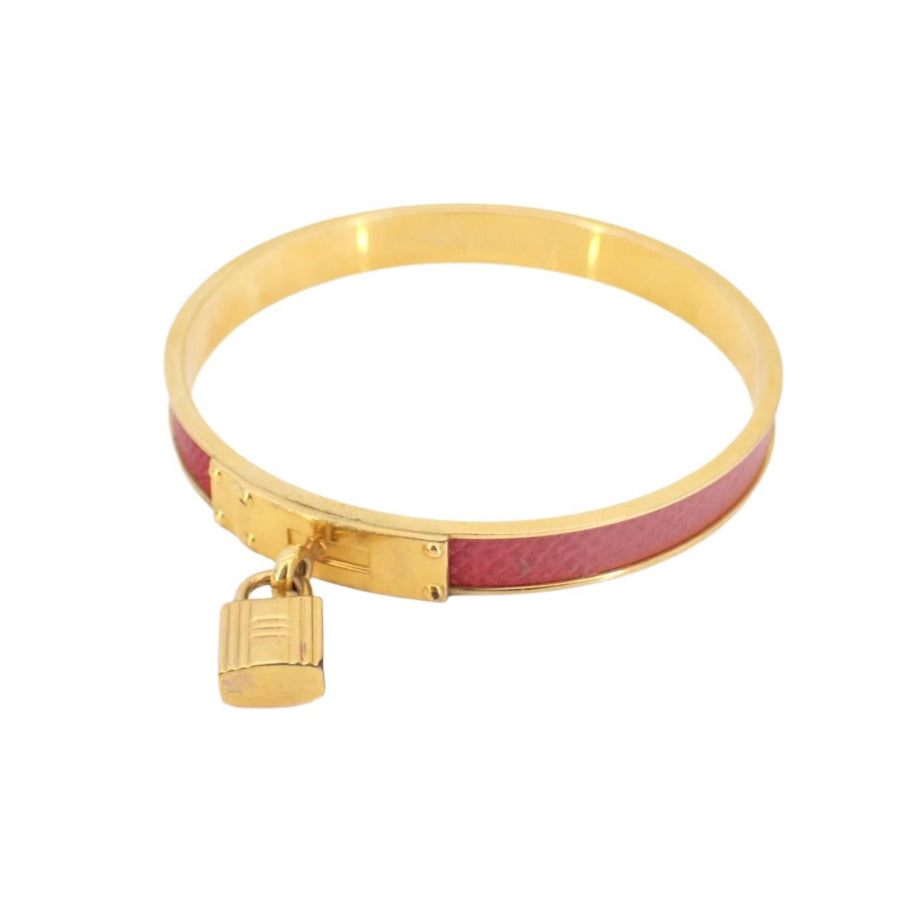 Hermes Kelly Lock Cadena Charm Bracelet - Clairely Amazing