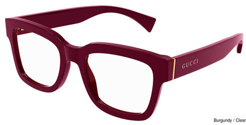 Gucci Burgundy Eye Glasses Unisex - Clairely Amazing