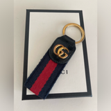 Gucci Ophidia Sherry Line Key Ring/Bag Charm - Clairely Amazing
