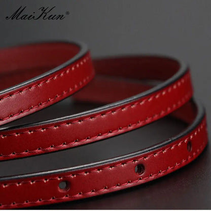 Women’s Thin Leather Belt