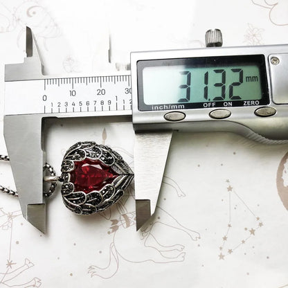 Winged Heart Necklace