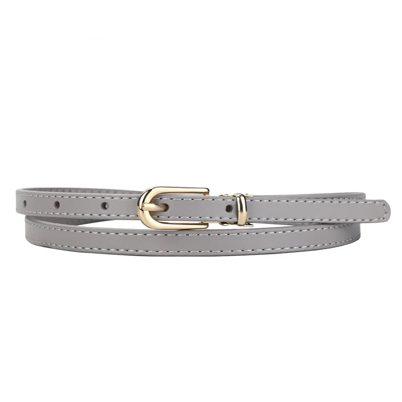 Women’s Thin Leather Belt