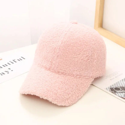 Women's Plush Baseball Cap