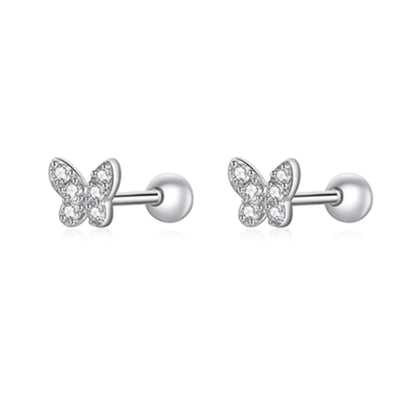 Butterfly Star Stud Earrings