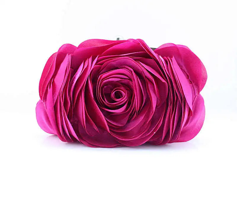 Floral Evening Clutch Bag