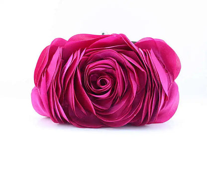 Floral Evening Clutch Bag