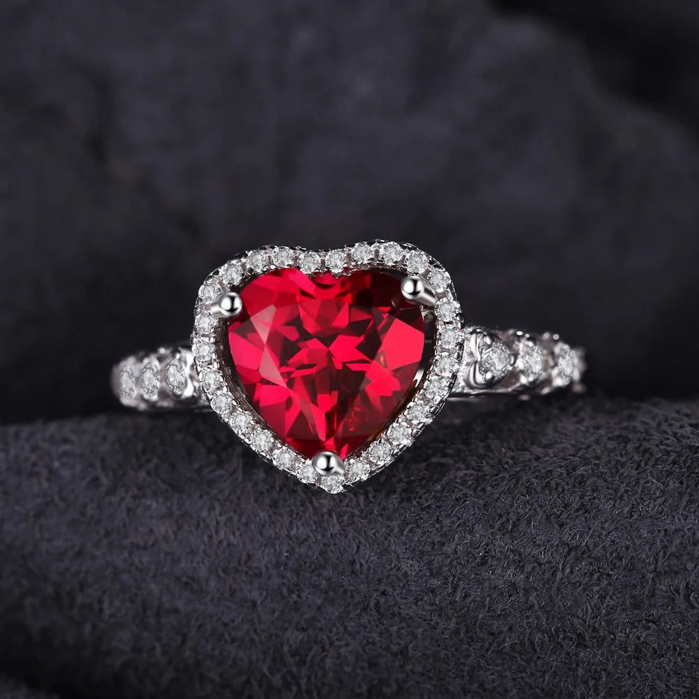 Ruby Heart Ring